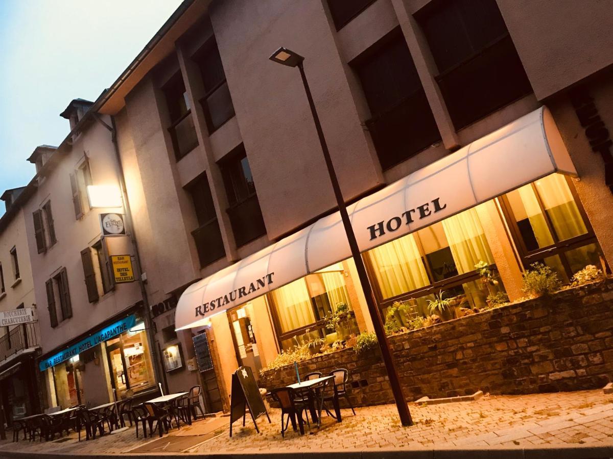 Hotel Restaurant L'Agapanthe Pont-de-Salars Экстерьер фото